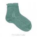 PERLE SIDE OPENWORK SHORT SOCKS BY CONDOR.