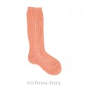 PERLE SIDE OPENWORK KNEE-HIGH SOCKS BY CONDOR.