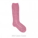 PERLE SIDE OPENWORK KNEE-HIGH SOCKS BY CONDOR.