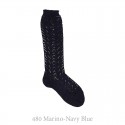 COTTON OPENWORK KNEE-HIGH SOCKS BY CONDOR.