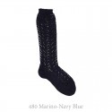 COTTON OPENWORK KNEE-HIGH SOCKS BY CONDOR.