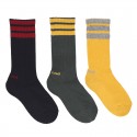 CHILDREN´S SPORT KNEE HIGH SOCKS WITH THREE STRIPES BY CONDOR.