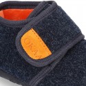 Little kids CARS design wool cotton home bootie shoes laceless.