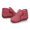 Soft Wool knit kids ankle home shoes laceless.