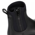 Women Ankle rain boots with NEOPRENE elastic band and MOUNTAIN soles design.