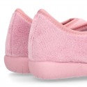 OKAA UNICORNS design Girl cloth Home shoes with elastic strap.