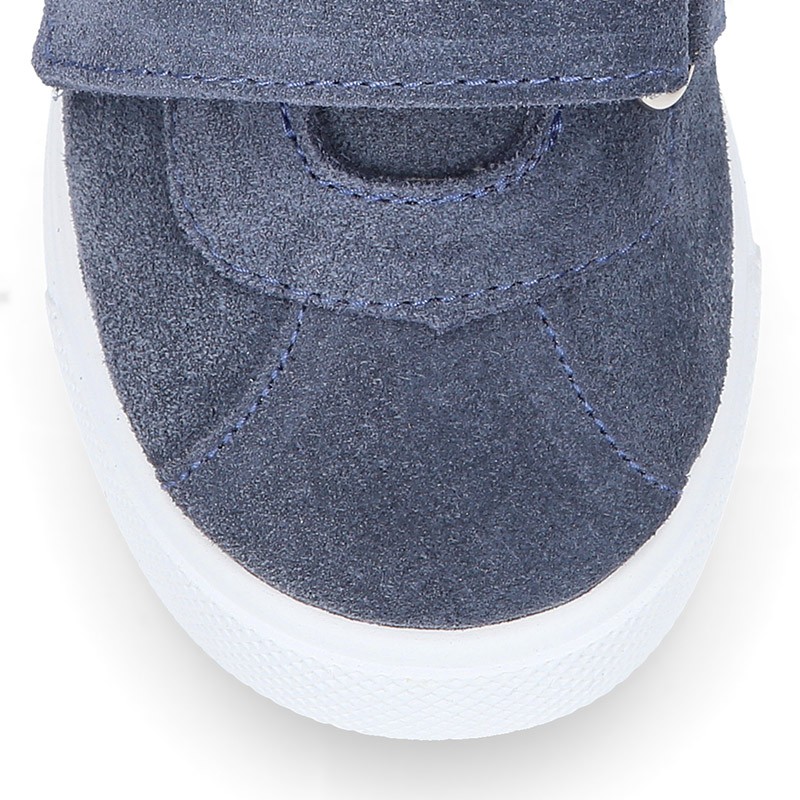 Zapatillas Deportivas De Niños Flexibles Con Doble Cierre Adherente