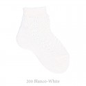 COTTON OPENWORK SHORT SOCKS BY CONDOR