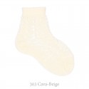 COTTON OPENWORK SHORT SOCKS BY CONDOR