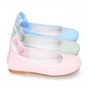 LINEN COTTON CEREMONY Girl Ballet flats dancer style.