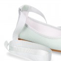 LINEN COTTON CEREMONY Girl Ballet flats dancer style.