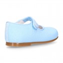 CEREMONY LINEN Little Girl Mary Jane shoes in pastel colors.