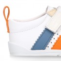 BLANDITOS kids sneakers with elastic laces and hook-and-loop strap closure.
