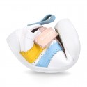 BLANDITOS kids sneakers with elastic laces and hook-and-loop strap closure.