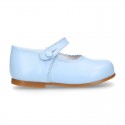 Soft Nappa leather Classic Girl Mary Jane shoes in FASHION colors.