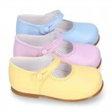 Soft Nappa leather Classic Girl Mary Jane shoes in FASHION colors.