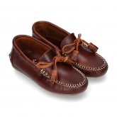 Kids moccasin shoes discount