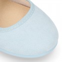 Serratex canvas Girl Mary Jane shoes Angel style in PASTEL colors.