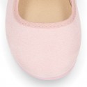 Serratex canvas Girl Mary Jane shoes Angel style in PASTEL colors.