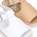 Sandal shoes Menorquina style with flexible soles.