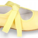 Extra soft nappa leather little girl Mary Jane shoes angel style in TRENDY colors.