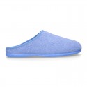 Terry cloth Kids Home shoes with open heel design CLOG style.