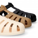 Women classic jelly shoes sandal style for the Beach and Pool BIARRITZ MATTE model.