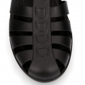 Women classic jelly shoes sandal style for the Beach and Pool BIARRITZ MATTE model.