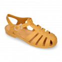 Women classic jelly shoes sandal style for the Beach and Pool BIARRITZ MATTE model in seasonal colors.