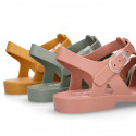 Women classic jelly shoes sandal style for the Beach and Pool BIARRITZ MATTE model in seasonal colors.