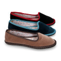 FASHION VELVET stylized Women Slipper shoes.