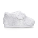 SUAPEL Wool knit kids ankle home shoes laceless.