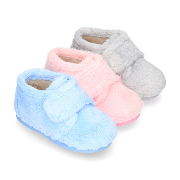 SUAPEL Wool knit kids ankle home shoes laceless.