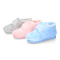 SUAPEL Wool knit kids ankle home shoes laceless.