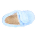 SUAPEL Wool knit kids ankle home shoes laceless.