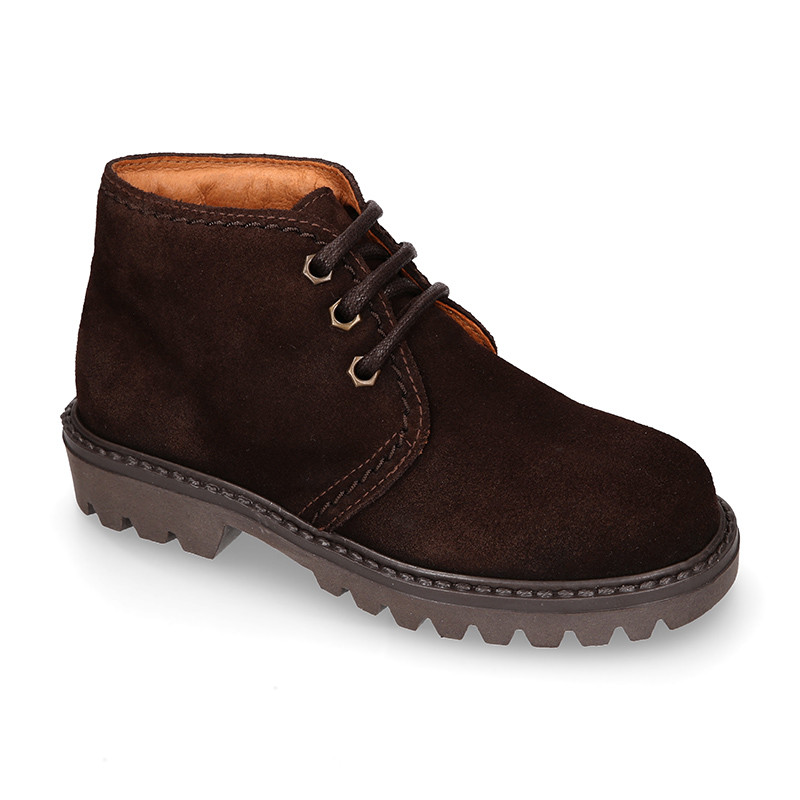 Botas shop marrones niño