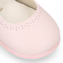 OKAA FLEX Girl Mary Jane shoes with zero drop in micro canvas.