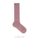 CHILDREN´S WIDE RIBBED COTTON KNEE-HIGH SOCKS BY CONDOR.