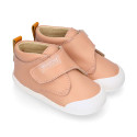 BLANDITOS kids sneakers laceless in nappa leather.