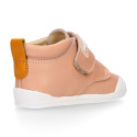 BLANDITOS kids sneakers laceless in nappa leather.