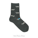 CHILDREN´S PUPPIES EMBROIDERY SHORT SOCKS BY CONDOR.