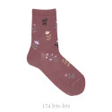 CHILDREN´S FLORAL EMBROIDERY SHORT SOCKS BY CONDOR.