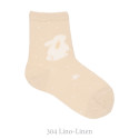 CHILDREN´S BUNNIES EMBROIDERY SHORT SOCKS BY CONDOR.