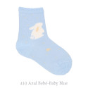 CHILDREN´S BUNNIES EMBROIDERY SHORT SOCKS BY CONDOR.