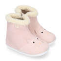 New Kids Bootie OKAA FLEX shoes with CAT design and with zero drop.