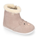 New Kids Bootie OKAA FLEX shoes with CAT design and with zero drop.