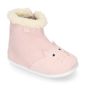 New Kids Bootie OKAA FLEX shoes with CAT design and with zero drop.