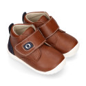 MICRODOT OKAA FLEX kids Bootie shoes laceless in seasonal colors.