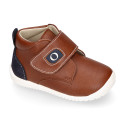 MICRODOT OKAA FLEX kids Bootie shoes laceless in seasonal colors.