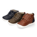 MICRODOT OKAA FLEX kids Bootie shoes laceless in seasonal colors.